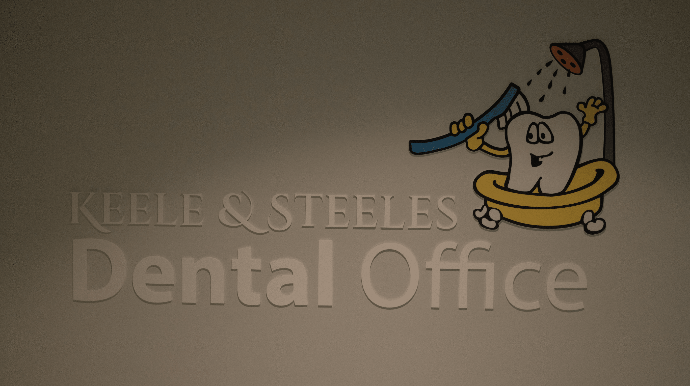 Keele & Steeles Dental Office sign
